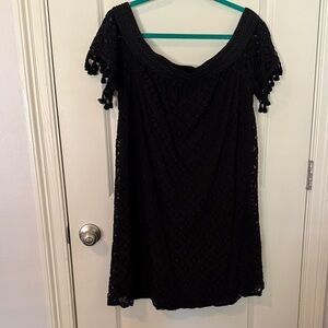 Black Knit Dress